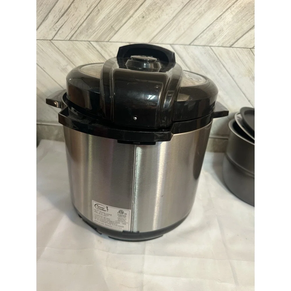 POWER COOKER 6 Quart Digital Pressure Cooker Model #PC-WAL1